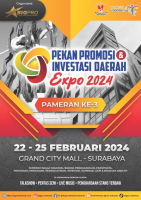 Pekan Promosi & Investasi Daerah Expo 2024 - Ke 3 Surabaya