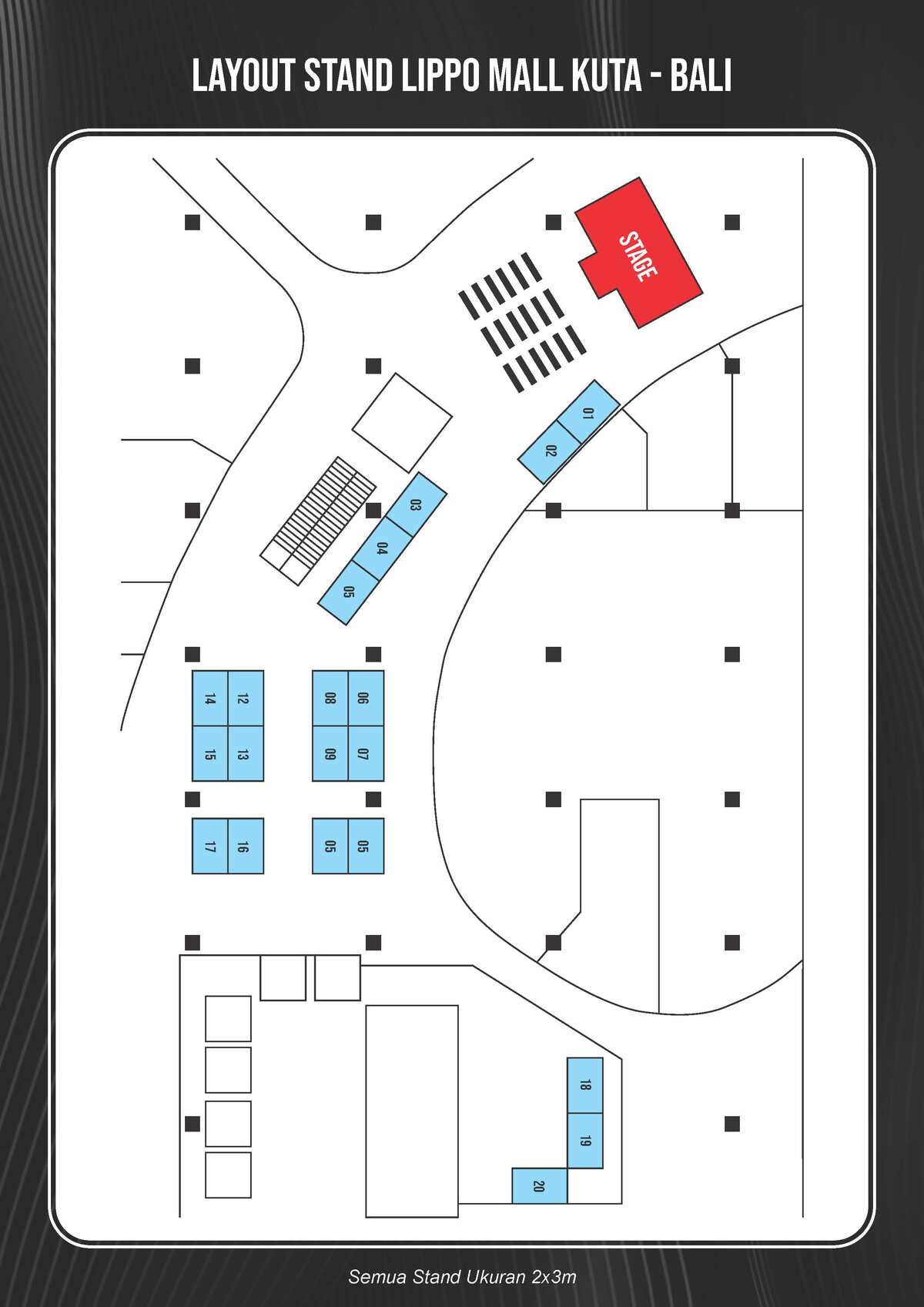 Floorplan Indokraf Expo 2024 Bali Oktober1